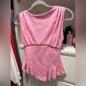 Pink Sleeveless Top